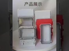 Casella di contenimento in plastica chiudibile in ABS di 600x400x195 mm