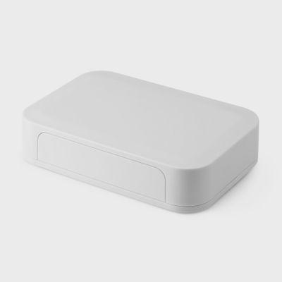 White Wireless Router Enclosure 125*85*28mm Small Router Case For Electronic Enclosure