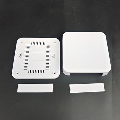 Square Plastic Router Box 125*125*28mm Wi-Fi Router Case For Network Device Housing