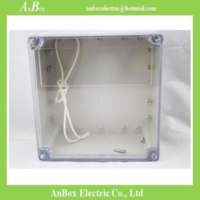 Drill Holes 192*188*100mm Clear Lid Enclosures