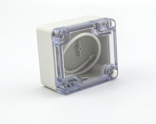 scatola di giunzione elettrica del PC trasparente di 63*58*35mm con il chiaro coperchio